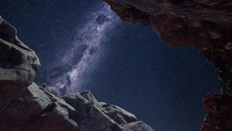 4K-hyperlapse-astrophotography-star-trails-over-sandstone-canyon-walls.